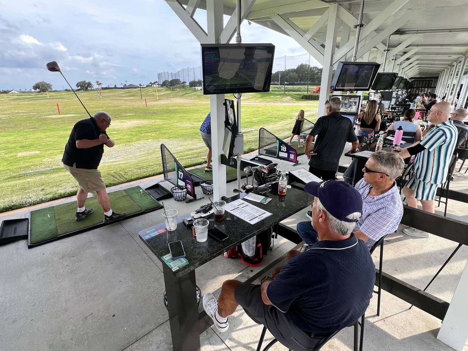 Guy's Night Out — men of Arise Church at the driving range